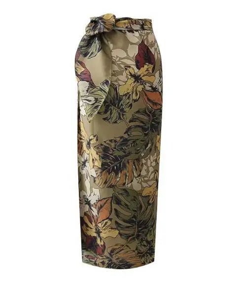 Jupe Midi Fendue Devant Vintage - Louise Vintage