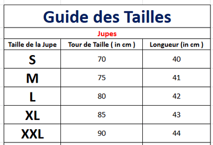 Jupe Midi Vintage Femme Orange - Louise Vintage