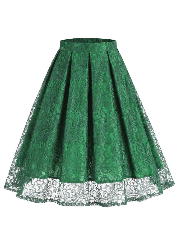 Jupe Verte Vintage - Louise Vintage