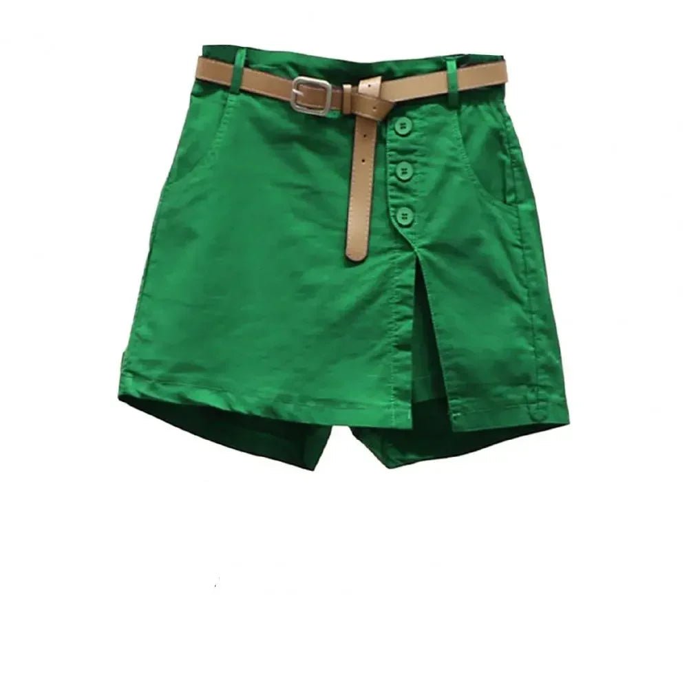 Jupe Vintage Bouton Verte - Louise Vintage