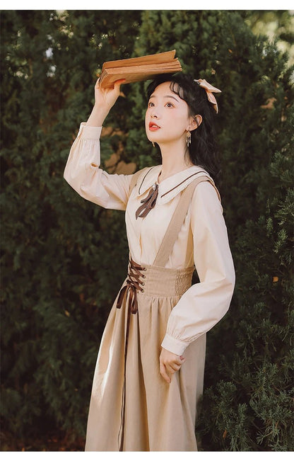 Jupe Vintage Bretelles - Louise Vintage