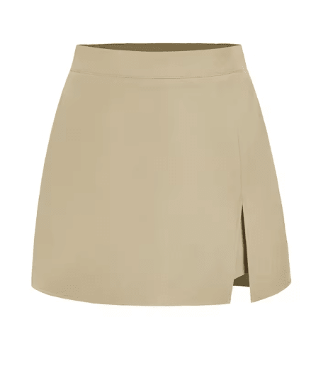 Jupe Vintage Courte Beige - Louise Vintage