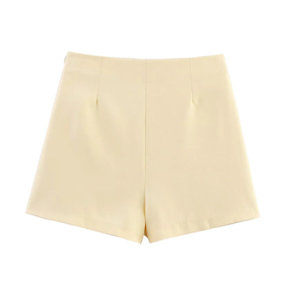 Jupe Vintage Courte Beige - Louise Vintage