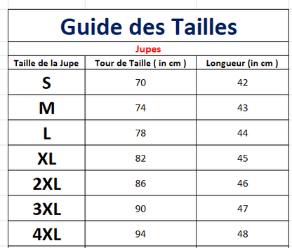 Jupe Vintage Grande Taille Rayée - Louise Vintage