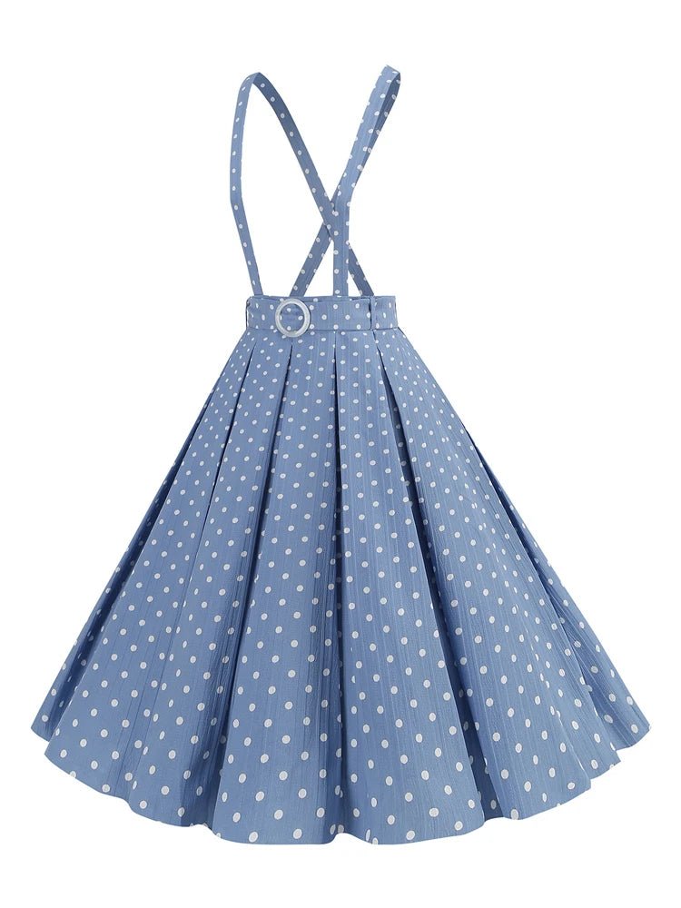 Jupe Vintage Longue Bleu - Louise Vintage