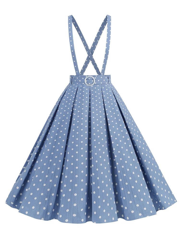 Jupe Vintage Longue Bleu - Louise Vintage