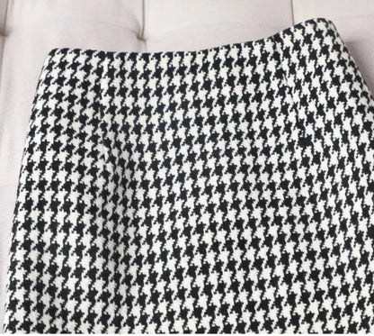 Jupe Vintage Petits Carreaux - Louise Vintage