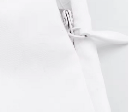 Jupe Vintage Taille Haute Blanc - Louise Vintage