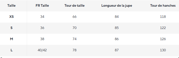 Jupe Vintage Taille Haute Blanc - Louise Vintage