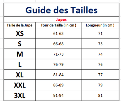 Jupe Vintage Taille Haute Blanc - Louise Vintage