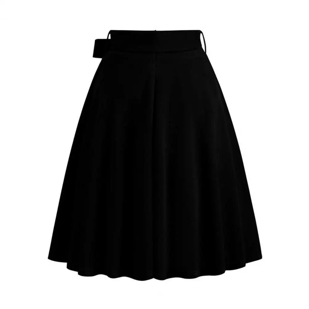 Jupe Vintage Trapèze Noire - Louise Vintage