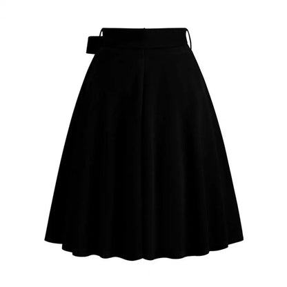 Jupe Vintage Trapèze Noire - Louise Vintage