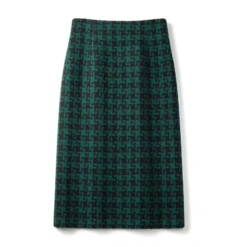 Jupe Vintage Tricot Verte - Louise Vintage