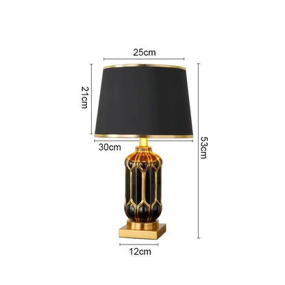 Lampe Chevet Vintage Bleu - Louise Vintage