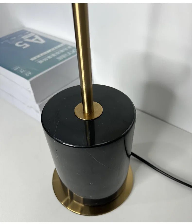 Lampe Globe Verre Vintage Noir - Louise Vintage