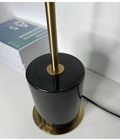 Lampe Globe Verre Vintage Noir - Louise Vintage