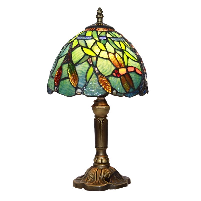 Lampe Tiffany Vintage Verte - Louise Vintage