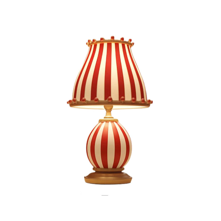 Lampe Vintage Creative Rouge - Louise Vintage