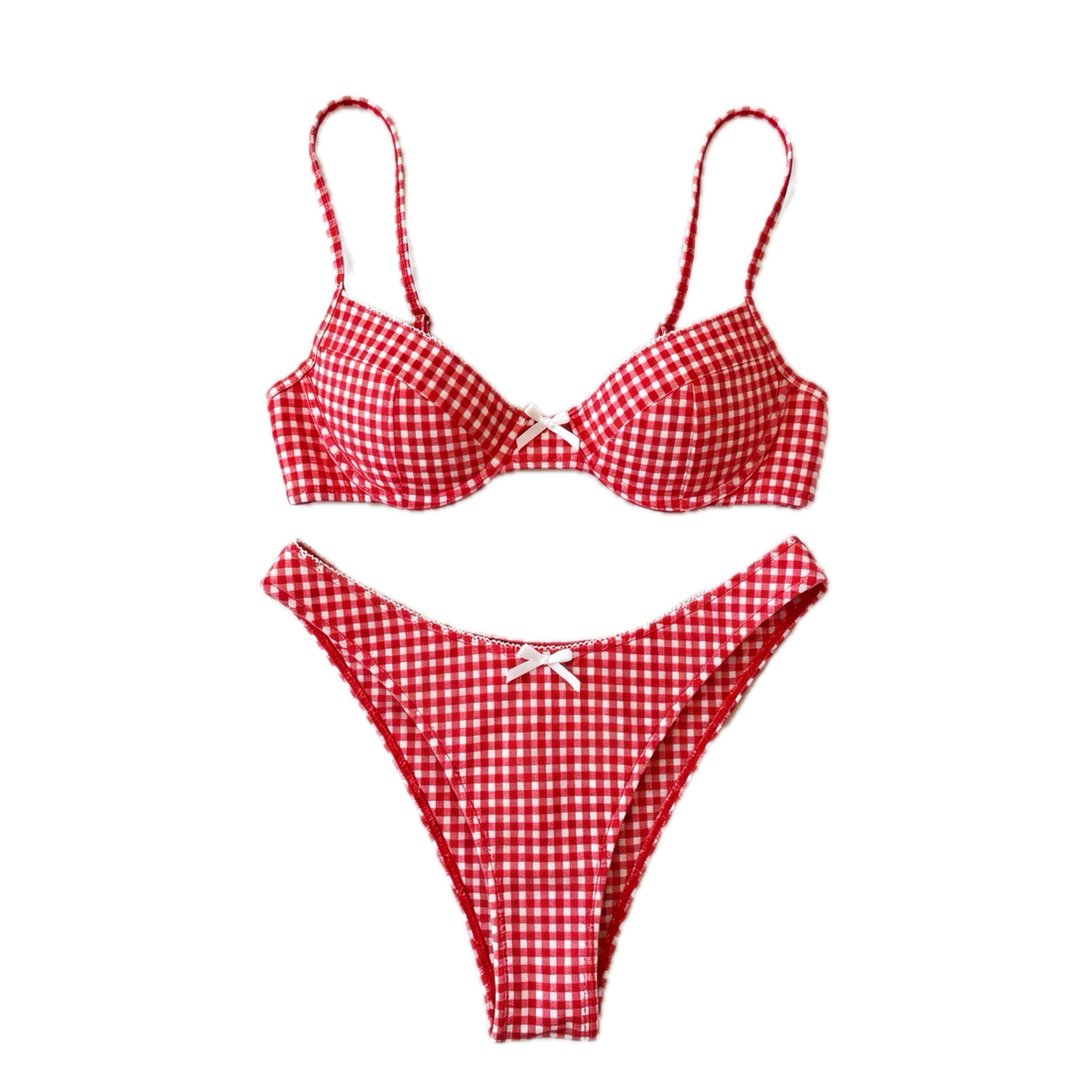Maillot de Bain Rétro Rouge - Louise Vintage