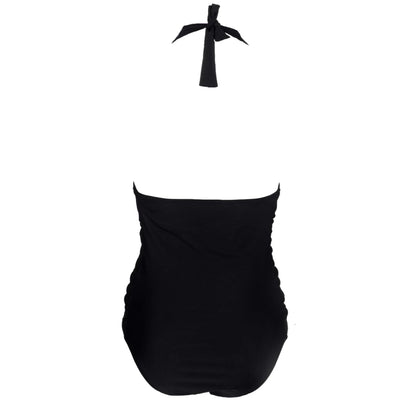 Maillot de Bain Une Pièce Noir Vintage - Louise Vintage