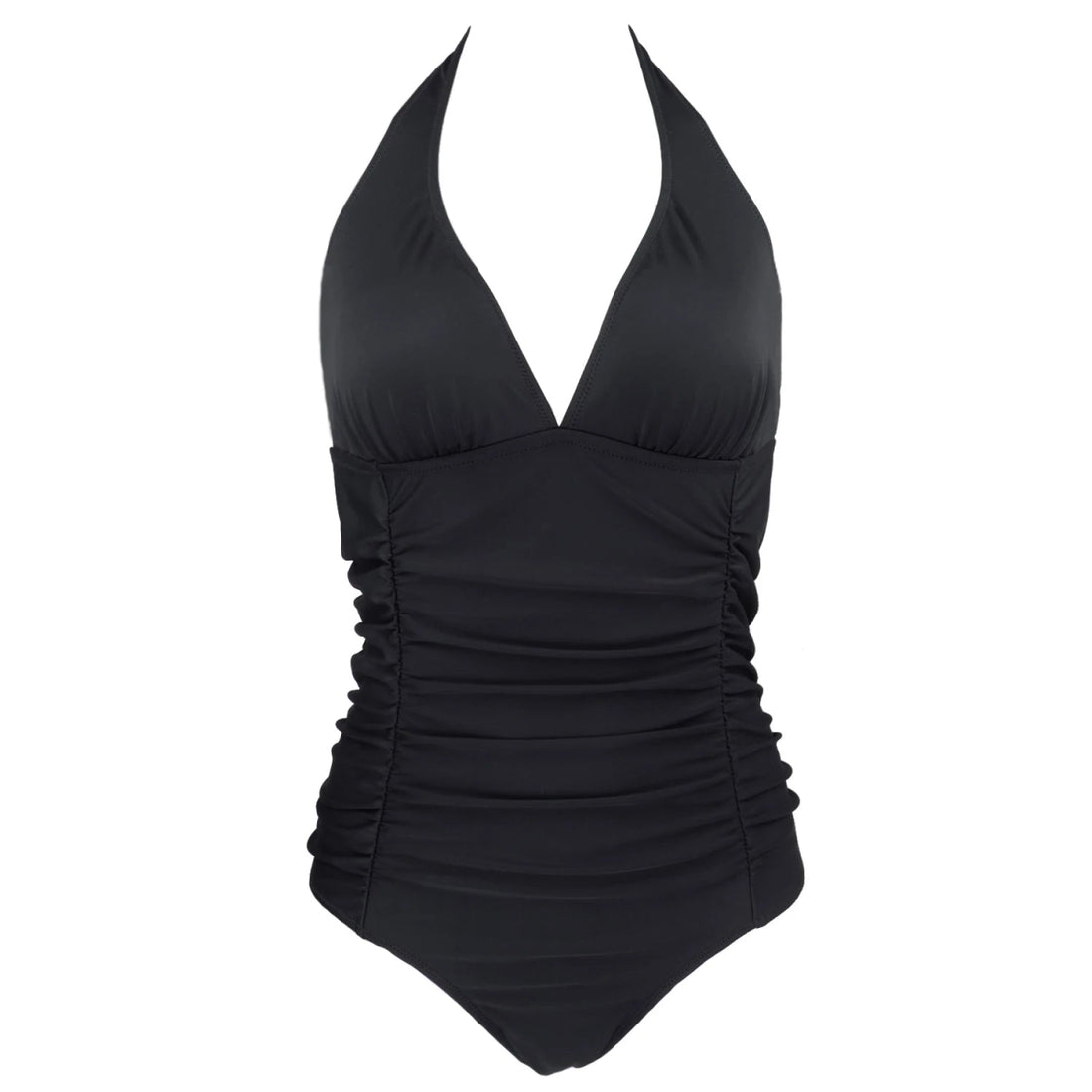 Maillot de Bain Une Pièce Noir Vintage - Louise Vintage