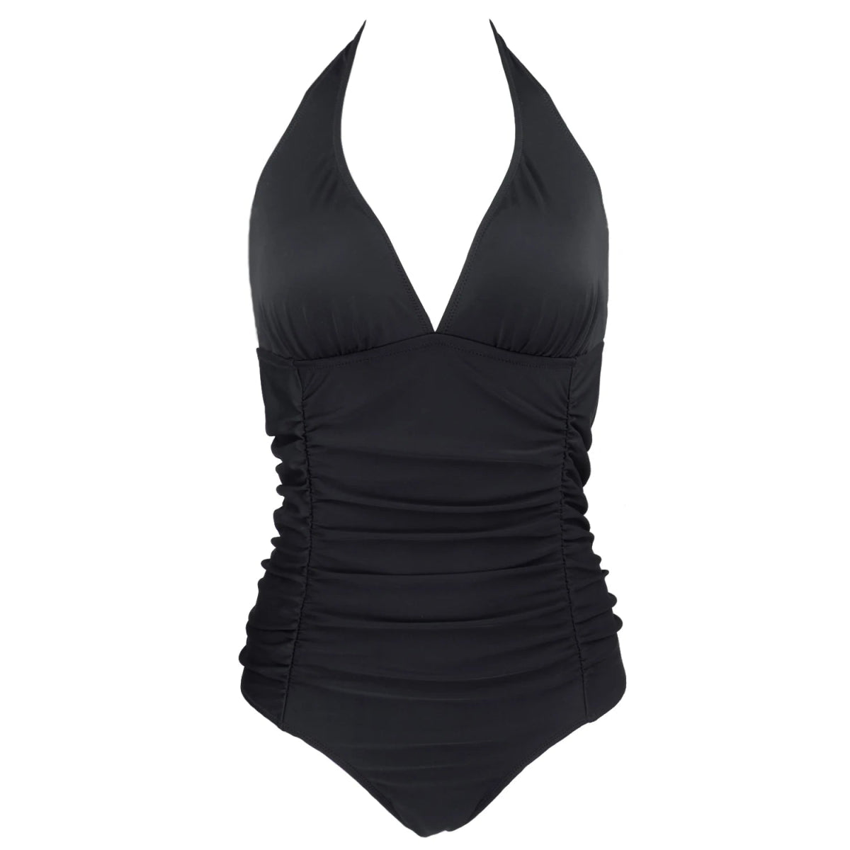 Maillot de Bain Une Pièce Noir Vintage - Louise Vintage