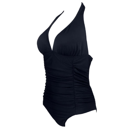 Maillot de Bain Une Pièce Noir Vintage - Louise Vintage