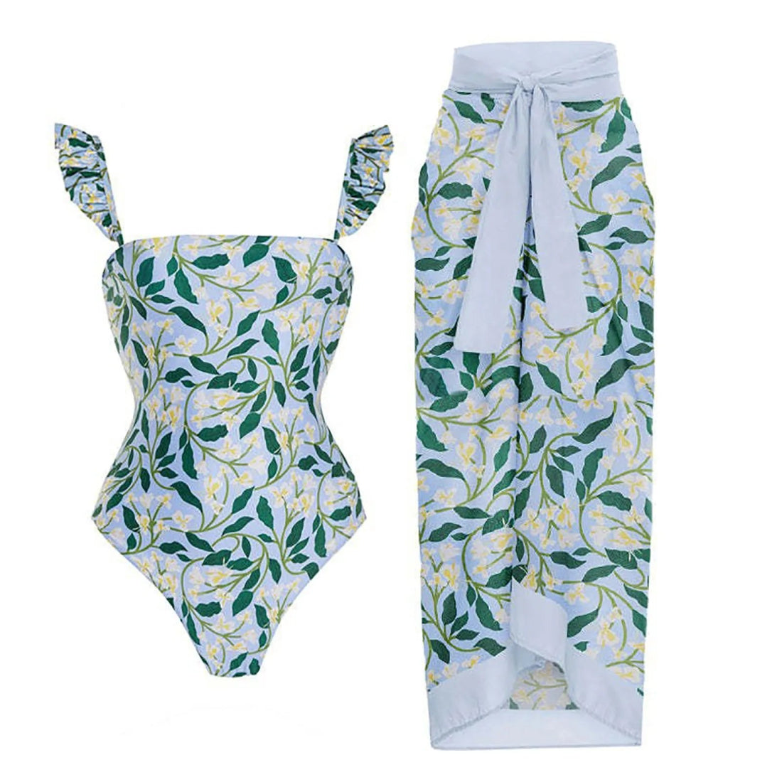Maillot de Bain Vintage 1 Pièce Fleurs - Louise Vintage