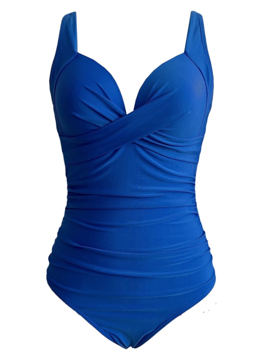 Maillot de Bain Vintage Bleu - Louise Vintage