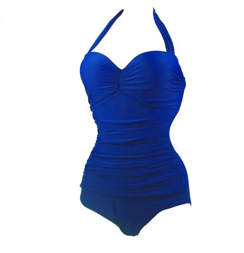 Maillot de Bain Vintage Bleu - Louise Vintage