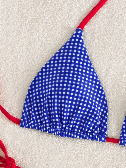 Maillot de Bain Vintage Bleu pois - Louise Vintage