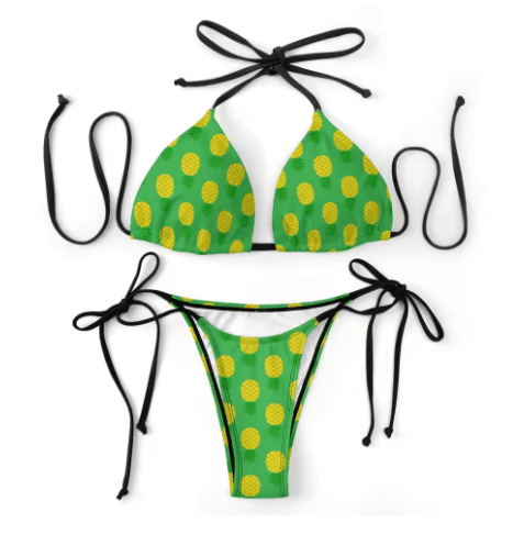 Maillot de Bain Vintage Retro Citron - Louise Vintage