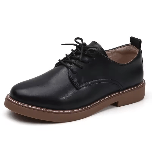 Mocassins Vintage Femme Noir - Louise Vintage