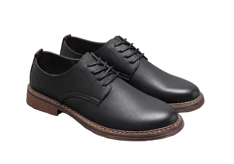 Mocassins Vintage Femme Noir - Louise Vintage