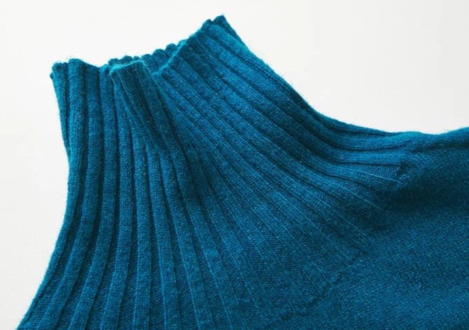 Pull Oversize Vintage Bleu Royal - Louise Vintage