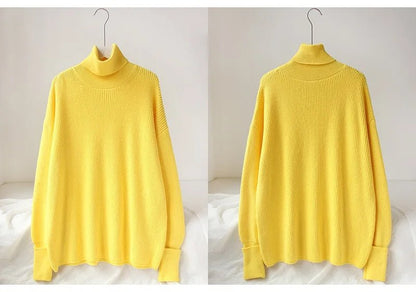 Pull Oversize Vintage Jaune - Louise Vintage