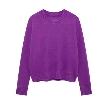 Pull Oversize Vintage Parme - Louise Vintage