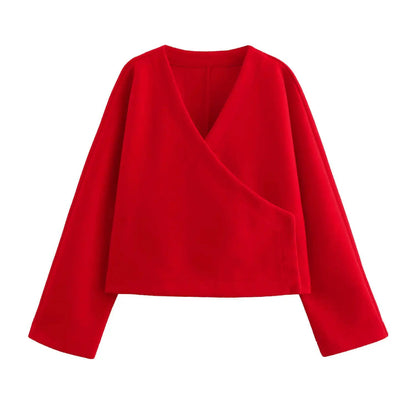 Pull Oversize Vintage Rouge - Louise Vintage
