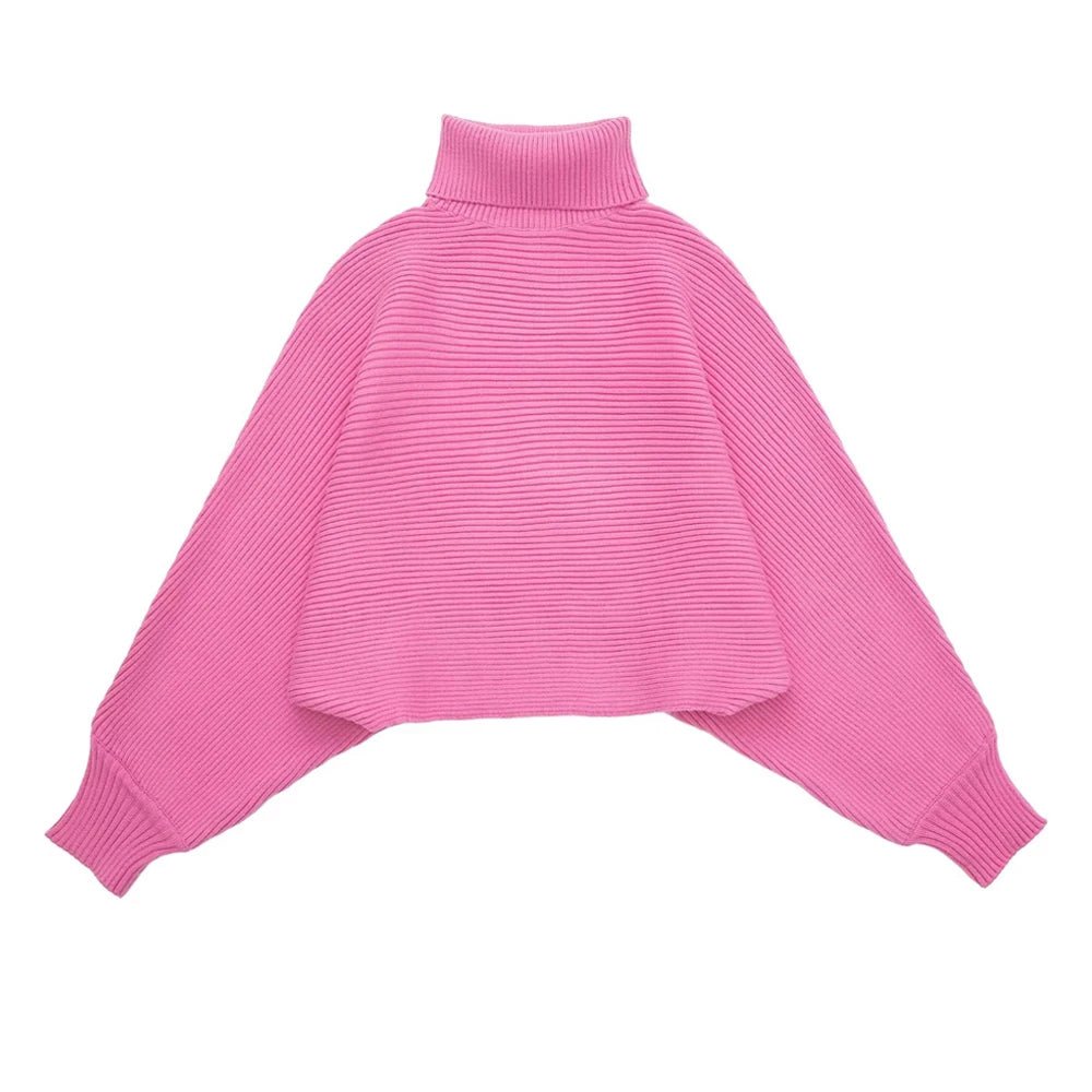 Pull Rose Vintage Col Rond - Louise Vintage