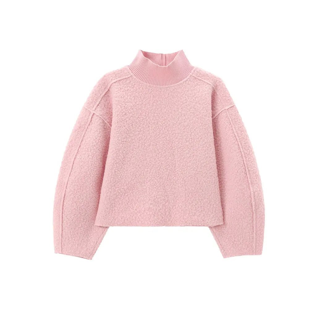 Pull Rose Vintage Manches Longues - Louise Vintage