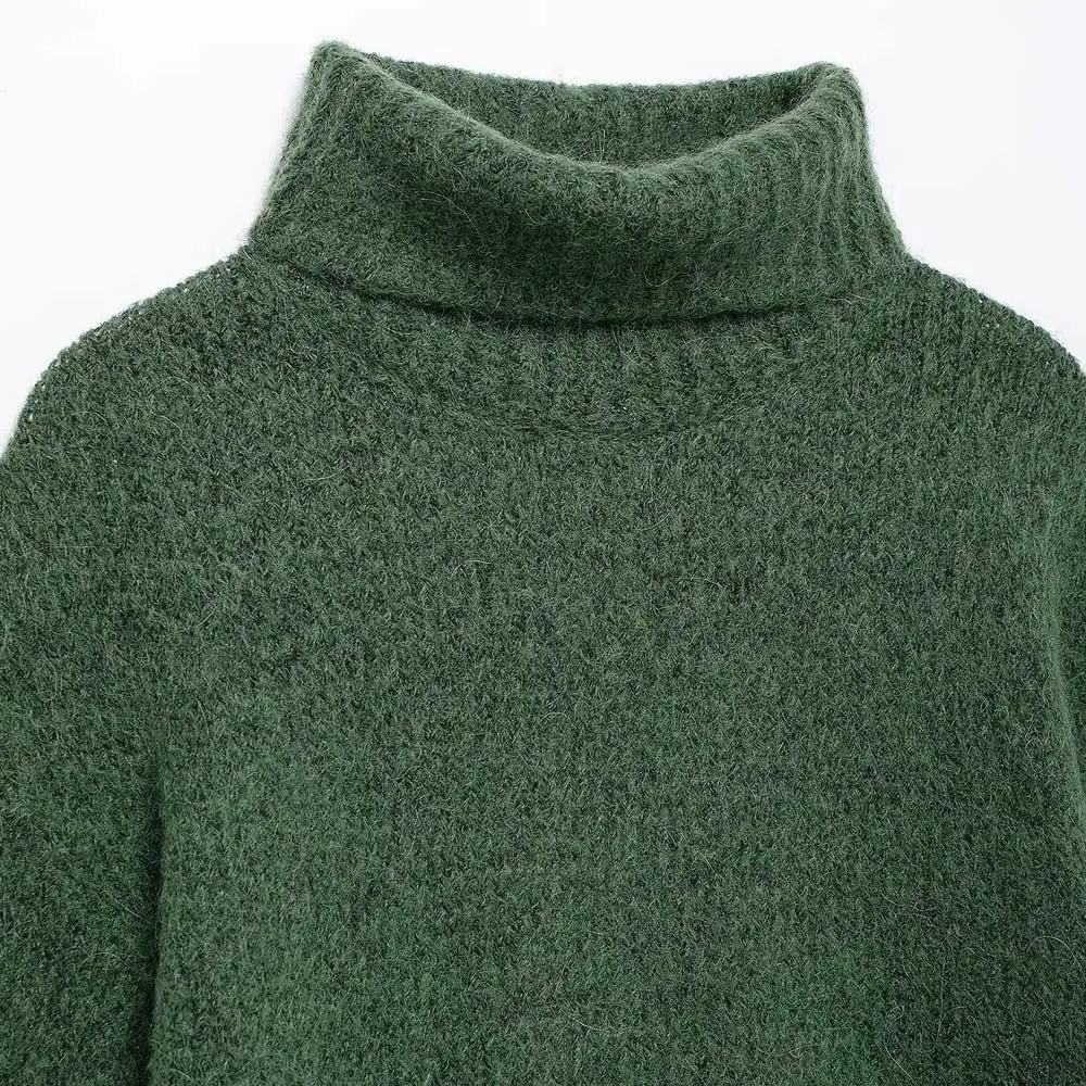 Pull Tricoté Vintage Vert - Louise Vintage