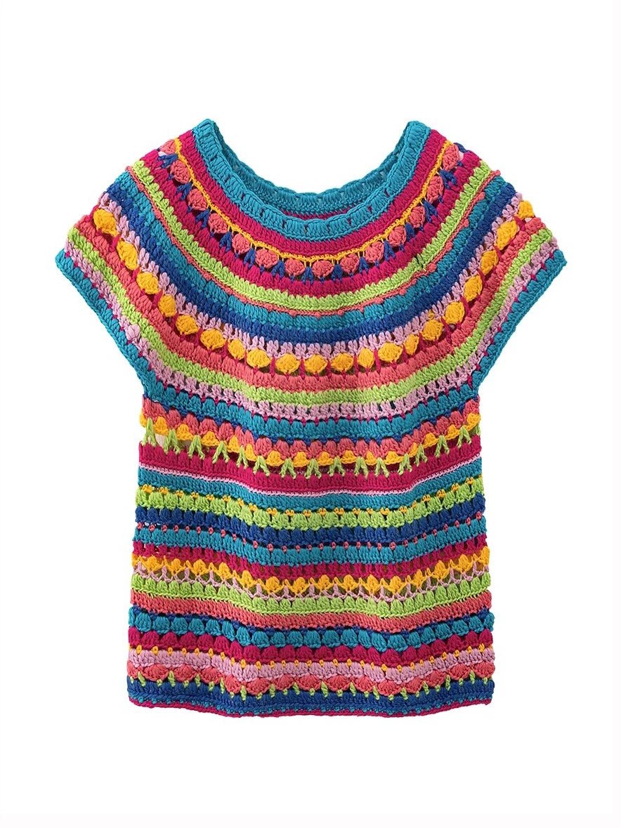 Pull Vintage Arc en Ciel - Louise Vintage