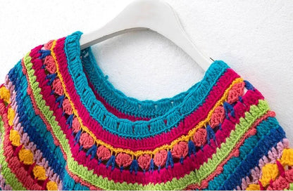 Pull Vintage Arc en Ciel - Louise Vintage