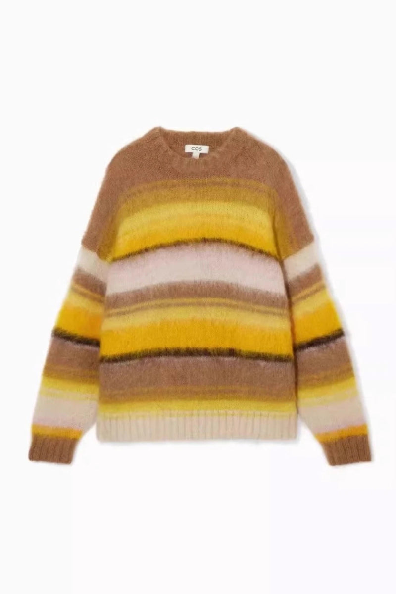 Pull Vintage Bandes Colorées - Louise Vintage