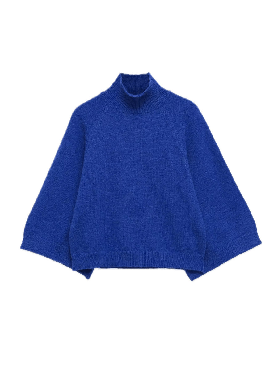 Pull Vintage Bleu Electrique - Louise Vintage