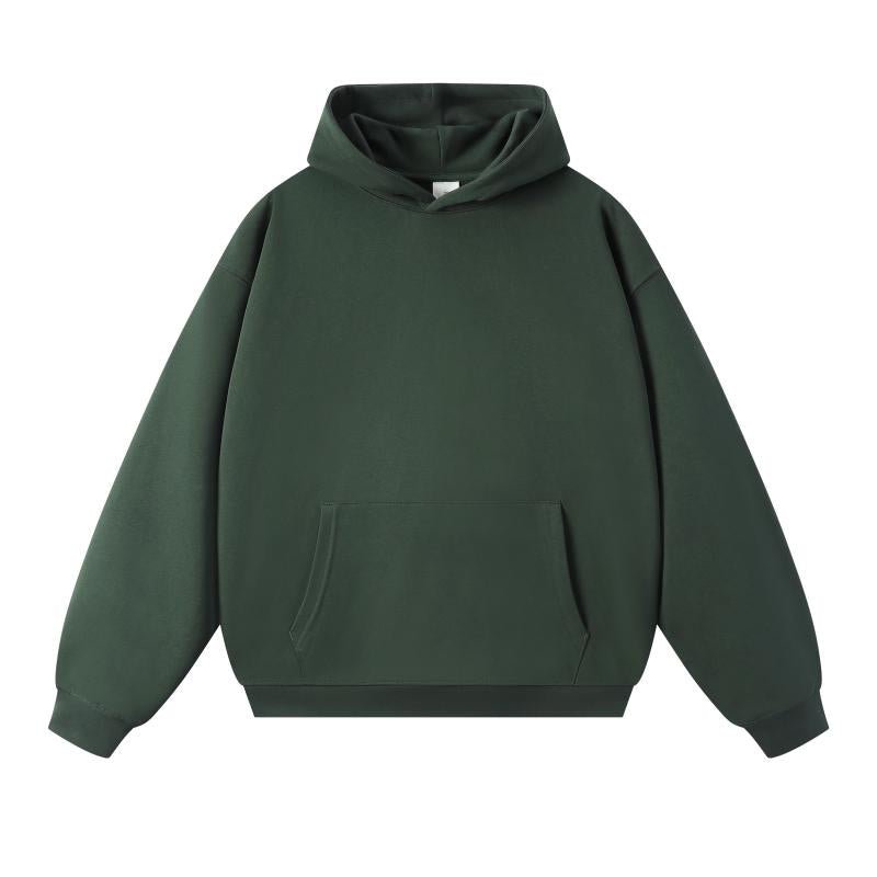 Pull Vintage Femme Capuche Vert - Louise Vintage