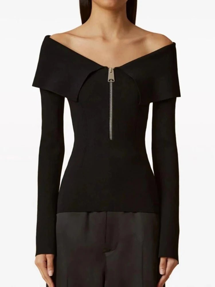 Pull Vintage Fermeture Eclair - Louise Vintage