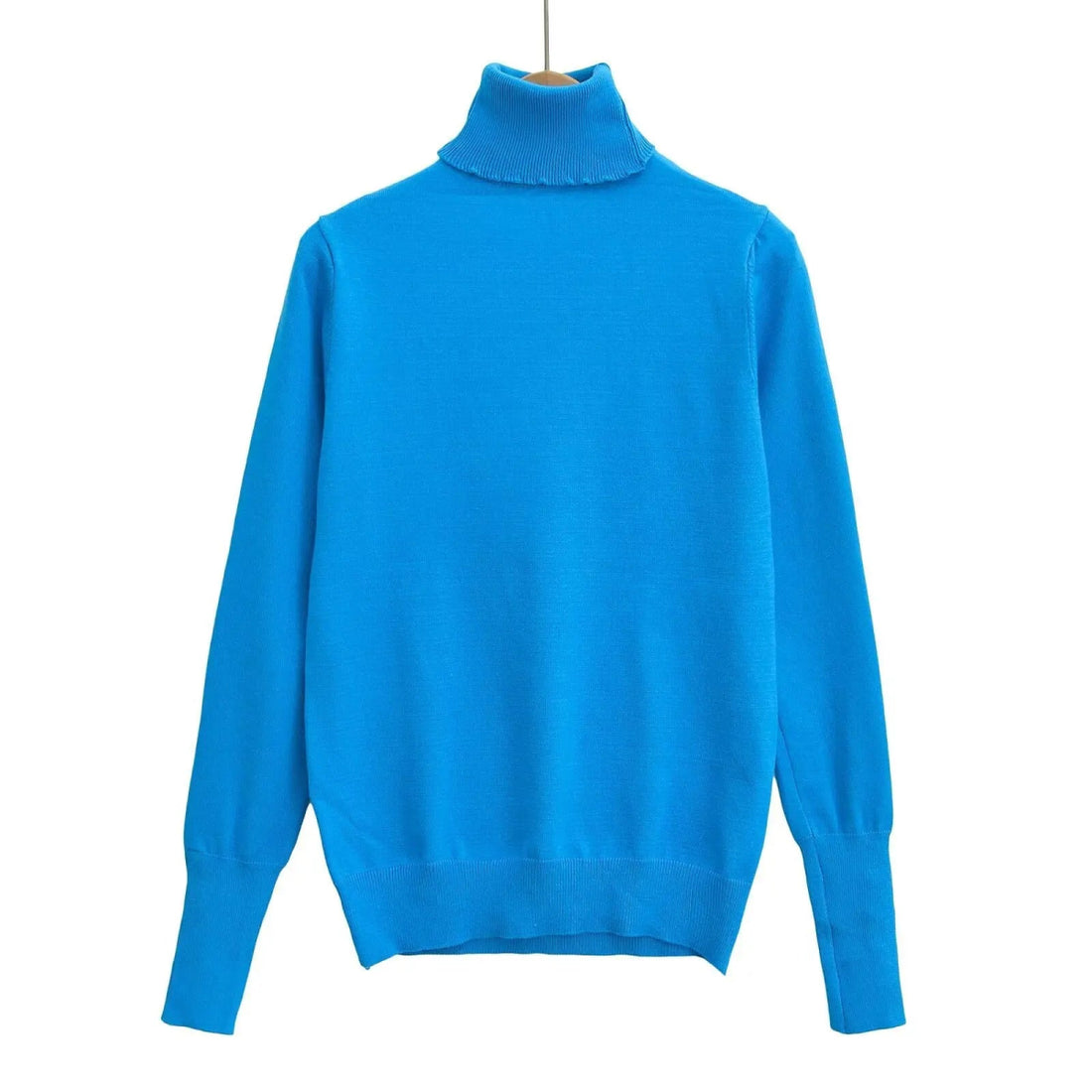 Pull Vintage Gros Col Bleu - Louise Vintage