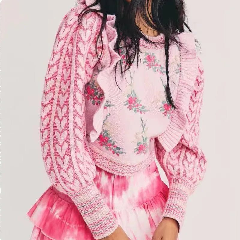 Pull Vintage Rose - Louise Vintage