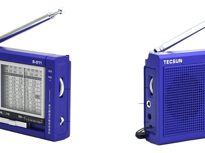 Radio Vintage Bleu Nuit - Louise Vintage